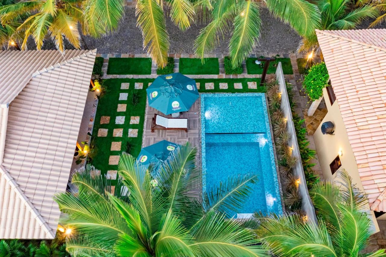 Sombra Do Coqueiro Villas - 150M Da Praia Luís Correia Exterior foto